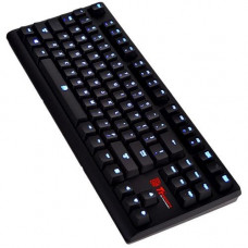 Thermaltake Tt eSPORTS POSEIDON ZX Keyboard - Cable Connectivity - USB Interface - 87 Key - Compatible with Computer (PC) - Mechanical - Black KB-PZX-KLBLUS-01