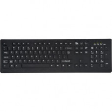 Tg3 Electronics TG-3 CK104S Keyboard - Cable Connectivity - USB 2.0 Interface - 104 Key - QWERTY Keys Layout - Scissors - Black - TAA Compliance KBA-CK104S-BNUN-US