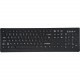 Tg3 Electronics TG-3 CK104S Keyboard - Cable Connectivity - USB 2.0 Interface - 104 Key - QWERTY Keys Layout - Scissors - Black - TAA Compliance KBA-CK104S-BNUN-US