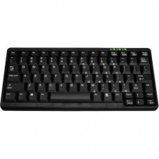 Tg3 Electronics TG-3 TG82 Keyboard - Cable Connectivity - USB Interface - 82 Key - Compatible with Notebook - QWERTY Keys Layout - Membrane/Scissor - Black - TAA Compliance KBA-TG82-US-U