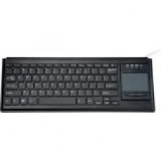 TG3 TGF78 Keyboard - Cable Connectivity - USB Interface - 78 Key - TouchPad - Scissors Keyswitch - Black - TAA Compliance KBA-TGF78-LTUUS