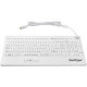 Wetkeys SaniType RUGGED-POINT Keyboard - Cable Connectivity - USB Interface - 105 Key - QWERTY Layout - Trackpoint - PC, Windows - Membrane Keyswitch - White KBSTRC105SPI-W