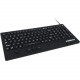 Wetkeys KBWKRC105SPB Keyboard - Cable Connectivity - USB Interface - 105 Key - Trackpoint - Windows - Membrane Keyswitch - Black KBWKRC105SPB-BK