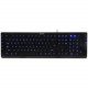 Ergoguys A4TECH KD-600L LED ILLUMINATED ULTA SLIM KEYBOARD - Cable Connectivity - Compatible with PC - Multimedia Hot Key(s) KD-600L