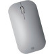 Microsoft Surface Mobile Mouse - BlueTrack - Wireless - Bluetooth - Platinum - Scroll Wheel - 4 Button(s) KGZ-00001