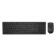 Dell KM636 Keyboard & Mouse - Wireless RF Black - Wireless RF Optical - Scroll Wheel - Black - AA, AAA - Compatible with Computer KM636-BK-US