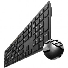 Global Upholstery  BUSLINK I-ROCKS ALUMINUM STYLISH X-SLIM SOFT TOUCH TACTILE FEEDBACK USB KEYBOARD KR-6402-BK