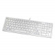 Global Upholstery  I-ROCKS ALUMINUM TERRACE USB KEYBOARD KR-6421-WH