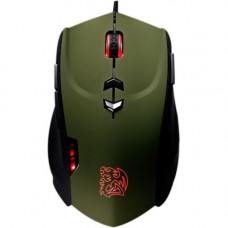 Thermaltake Tt eSPORTS THERON Battle Edition Gaming Mouse - Laser - Cable - Green - USB - 5600 dpi - Scroll Wheel - 8 Button(s) - WEEE Compliance MO-TRN006DTK