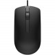 Dell Optical Mouse-MS116-Black - Optical - Cable - Black - USB - 1000 dpi - Scroll Wheel - 3 Button(s) MS116-BK