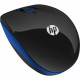 HP Z3600 Wireless Mouse - Optical - Wireless - Radio Frequency - Red, Blue - USB - Scroll Wheel - 3 Button(s) - Symmetrical P0A34AA#ABL