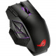 Asus ROG Spatha X Gaming Mouse - Optical - Cable/Wireless - Radio Frequency - 2.40 GHz - Black - 1 Pack - USB - 19000 dpi - Scroll Wheel - 12 Programmable Button(s) - Right-handed Only P707 ROG SPATHA X
