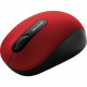 Microsoft Bluetooth Mobile Mouse 3600 - BlueTrack - Wireless - Bluetooth - Dark Red - 1000 dpi - Computer - Tilt Wheel - 4 Button(s) - Symmetrical PN7-00011