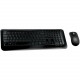 Microsoft Wireless Desktop 850 - USB 2.0 Wireless RF 104 Key - English (North America) - USB 2.0 Wireless RF Optical - 1000 dpi - 3 Button - Scroll Wheel - Symmetrical - AA, AAA - Compatible with Computer, Notebook PN9-00001