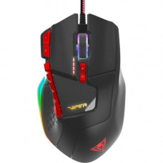 PATRIOT Memory Viper V570 RBG Laser Gaming Mouse - Laser - Cable - 12000 dpi - Scroll Wheel PV570LUXWK