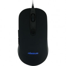 Nixeus Revel Gaming Mouse - PixArt PMW3360 - Cable - Black - USB - 12000 dpi - Computer - Scroll Wheel - 5 Button(s) REV-BK16