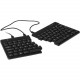 Ergoguys R-Go Tools R-Go Split Ergonomic Keyboard, QWERTY (US), Black, Wired - Cable Connectivity - USB 2.0 Interface - English (US) - Windows, Linux - Black RGOSP-USWIBL