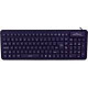 Seal Shield SEAL Glow 2 Keyboard - Cable Connectivity - USB Interface - 106 Key - TouchPad - Mac, PC - Industrial Silicon Rubber Keyswitch - Black - TAA Compliance S106G2M