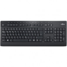 Fujitsu Accessory Keyboard KB955 - Cable Connectivity - USB Interface - English (US) - PC, Windows - Black S26381-K955-L402
