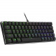 Cooler Master SK620 Keyboard - Cable Connectivity - USB Type C Interface - PC, Mac, Windows, Mac OS - Mechanical Keyswitch - Space Gray SK-620-GKTL1-US