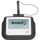 Ambir nSign 110 Signature Pad - Passive Stylus - Wired - 4" LCD - 320 x 160 - USB - TAA Compliance SP110-RDP