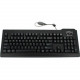 Seal Shield Silver Seal SSKSV208FR Keyboard - Cable Connectivity - USB Interface - French - AZERTY Keys Layout - Black - TAA Compliance SSKSV208FR