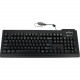 Seal Shield Silver Seal Waterproof Keyboard - SSKSV208SE - Cable Connectivity - USB Interface - 105 Key - Swedish, Finnish - Compatible with Mac, PC - QWERTY Keys Layout - Membrane - Black SSKSV208SE