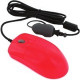 Seal Shield Clean Storm Waterproof Medical Mouse - Optical - Cable - Red - USB - 1000 dpi - Scroll Wheel - 2 Button(s) - TAA Compliance STM042RED