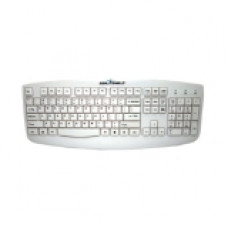 Seal Shield Silver Storm STWK503 Keyboard - USB - White - RoHS, TAA, WEEE Compliance STWK503