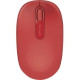 Microsoft 1850 Mouse - Wireless - Flame Red U7Z-00031