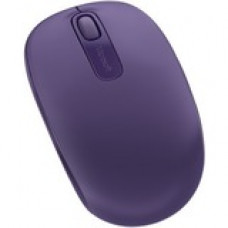 Microsoft Wireless Mobile Mouse 1850 - Optical - Wireless - Radio Frequency - 2.40 GHz - Black - USB 2.0 - 1000 dpi - Scroll Wheel - 3 Button(s) - Symmetrical U7Z-00048