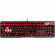 Micro-Star International  MSI Vigor GK60 Keyboard - Cable Connectivity - Retail - USB 2.0 Interface - Compatible with Windows - Mechanical - TAA Compliance VIGOR GK60