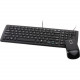 Viewsonic USB Keyboard & Mouse Set - USB Cable Keyboard - English - Black - USB Cable Mouse - 1000 dpi - Scroll Wheel - Black - Symmetrical - Compatible with PC VMP10B_KM1US05
