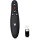 V7 Professional Wireless Presenter with Laser Pointer and microSD Card Reader - Wireless - Radio Frequency - Black - Retail - USB - 5 Button(s) - RoHS, WEEE Compliance WP1000-24G-19NB