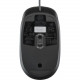 HP Mouse - Optical - Cable - Black - USB - 1600 dpi - 3 Button(s) - Symmetrical Z3Q64AA