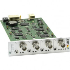 Axis Q7414 Video Encoder - Functions: Video Encoding, Video Streaming, Audio Streaming - 1 GB SDRAM - 720 x 576 - NTSC, PAL - Audio Line In - Audio Line Out - Rack-mountable - TAA Compliance 0354-001