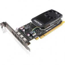 Lenovo Quadro P1000 Graphic Card - 4 GB GDDR5 - 4 x Mini DisplayPort - PC 4X60N86661