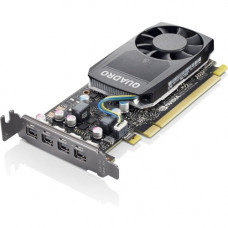 Lenovo Quadro P620 Graphic Card - 2 GB GDDR5 - Low-profile - Fan Cooler - 4 x Mini DisplayPort - PC 4X60R60469