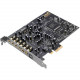 Creative Labs Sound Blaster Audigy RX - 24 bit DAC Data Width - 7.1, 5.1 Sound Channels - Internal - Creative E-MU - PCI Express - 106 dB - 2 x Number of Microphone Ports - 1 x Number of Audio Line In - 3 x Number of Audio Line Out 70SB155000001