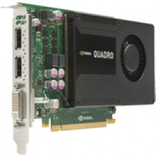 HP NVIDIA Quadro K2000 Graphic Card - 2 GB - PC - RoHS Compliance C2J22AV#ABA