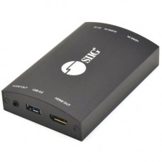 SIIG USB 3.0 HDMI Video Capture Device with 4K Loopout - For on-line meetings, training, gaming, and live broadcast - TAA Compliance CE-H26H11-S1