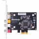 AVerMedia SD PCIe Frame Grabber with Composite / S-Video Interfacing - Functions: Video Capturing, Video Scaling - PCI Express x1 - 720 x 576 - PAL, NTSC - Plug-in Card CE310B