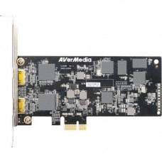 AVerMedia 2-Channel HDMI Full HD HW H.264 PCIe Capture Card - Functions: Video Capturing, Audio Embedding - PCI Express 2.0 x1 - 1920 x 1080 - H.264 - PC - Plug-in Card CL332-HN