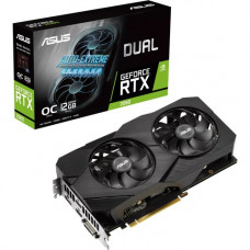 Asus NVIDIA GeForce GeForce RTX 2060 Graphic Card - 12 GB GDDR6 - 1.71 GHz Core - 192 bit Bus Width - PCI Express 3.0 - DisplayPort - HDMI DUAL-RTX2060-O12G-EVO