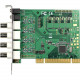 Advantech 4-ch H.264/MPEG-4 PCI Video Capture Card with SDK - Functions: Video Capturing - PCI Express 3.0 - NTSC, PAL - H.264, MPEG-4 - 1 Pack - PC, Linux - Plug-in Card DVP-7030E