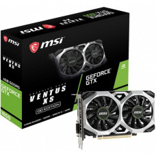 Micro-Star International  MSI VENTUS GEFORCE GTX 1650 VENTUS XS 4G OC GeForce GTX 1650 Graphic Card - 4 GB GDDR5 - 128 bit Bus Width - DisplayPort - HDMI - DVI G1650VXS4C