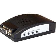 Bytecc HM104 BNC Composite and S-Video to VGA Converter (Wide screen) - Functions: Signal Conversion, Video Processing, Video Conversion - 1680 x 1050 - PAL, NTSC - VGA - 1 Pack - External HM104
