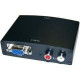 Bytecc HM201 HDMI to VGA + R/L Audio Converter - Functions: Video Conversion - 1920 x 1080 - VGA - Audio Line Out - 1 Pack - PC - External HM201