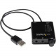 Startech.Com USB Stereo Audio Adapter External Sound Card with SPDIF Digital Audio - 5.1 Sound Channels - External - VIA VT1630A - USB 2.0 - 91 dB - RoHS Compliance ICUSBAUDIO2D