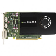 HP NVIDIA Quadro K2200 Graphic Card - 4 GB GDDR5 - 128 bit Bus Width - DisplayPort - DVI J1P72AV